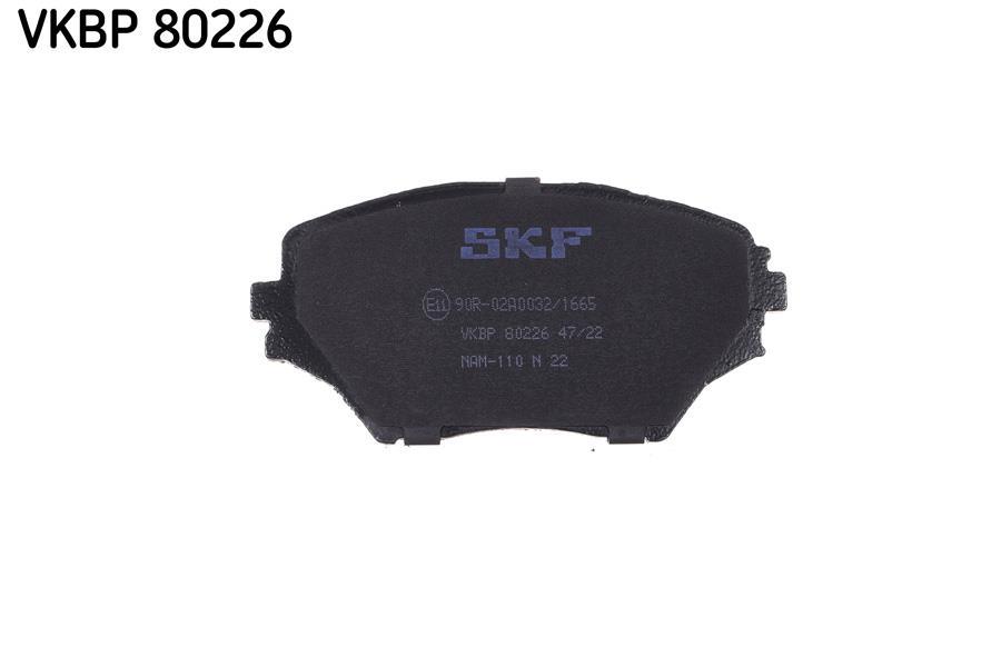 Jogo de 4 pastilhas de travão SKF ref. VKBP 80226